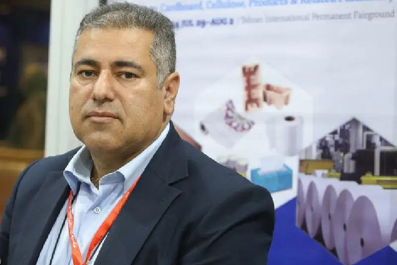 رضا امیدی، دبیر اجرایی هشتمین نمایشگاه کاغذ و مقوا