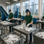 کاغذ بازیافتی چگونه تولید می‌شود؟ بررسی فرآیند تولید کاغذ بازیافتی