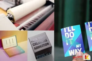 لمینت مات روی کاغذ و مقوا