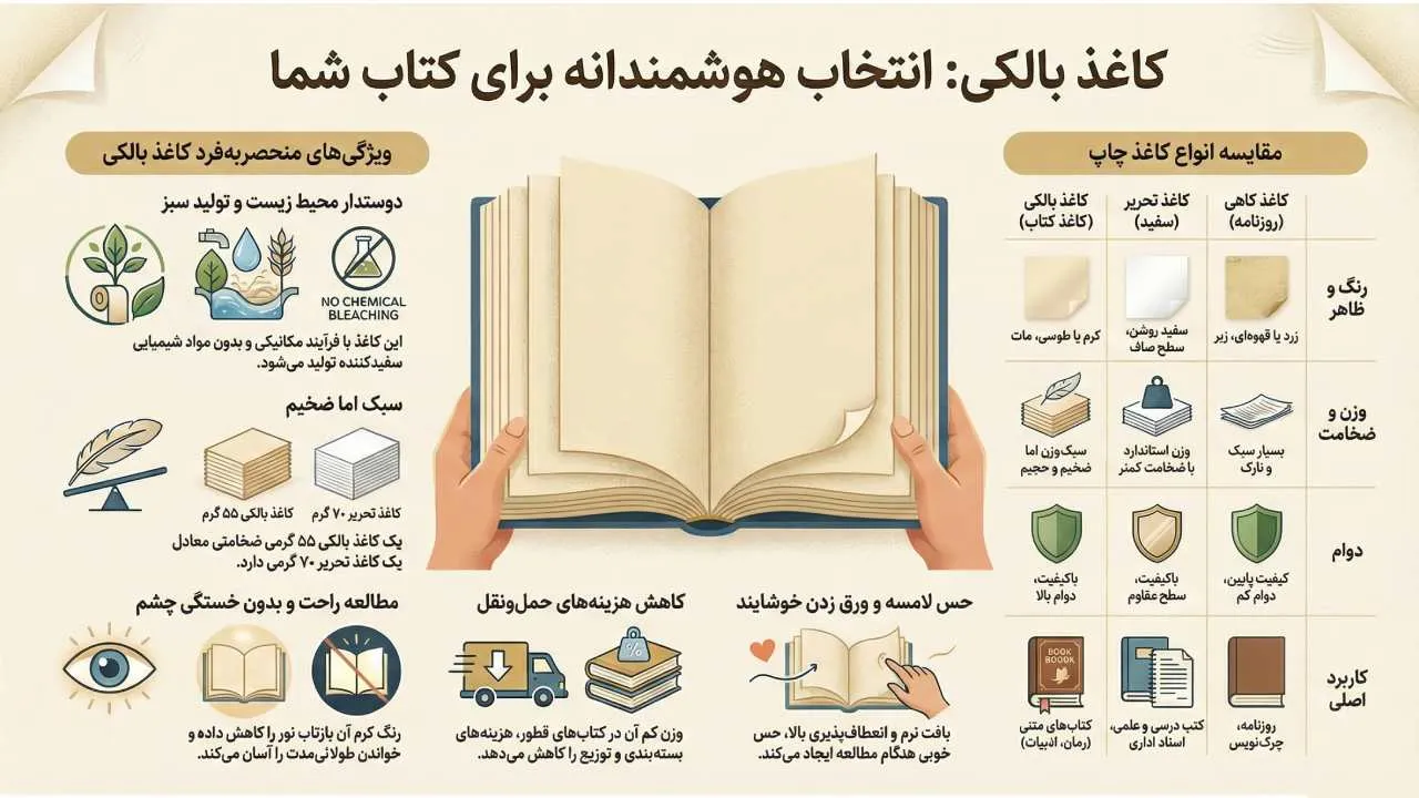 کاربردهای رایج کاغذ بالکی در بازار